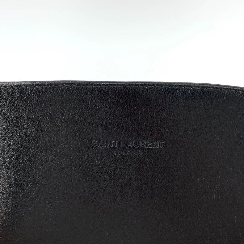 Saint Laurent Paris Saint Laurent Paris Black leather round head buckle flat b Size US 6.5 / IT 36.5 - 6 Thumbnail