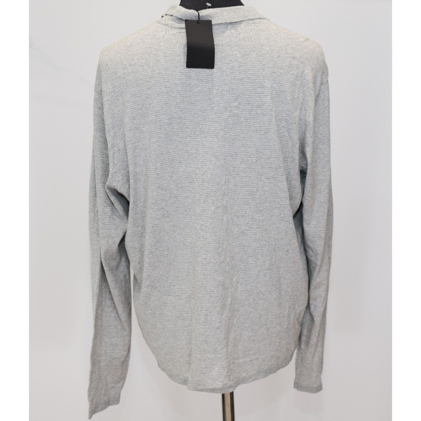 Robert Barakett ROBERT BARAKETT Gray Sarina Polo Sweater Size XXL $175 Size US XXL / EU 58 / 5 - 5 Thumbnail