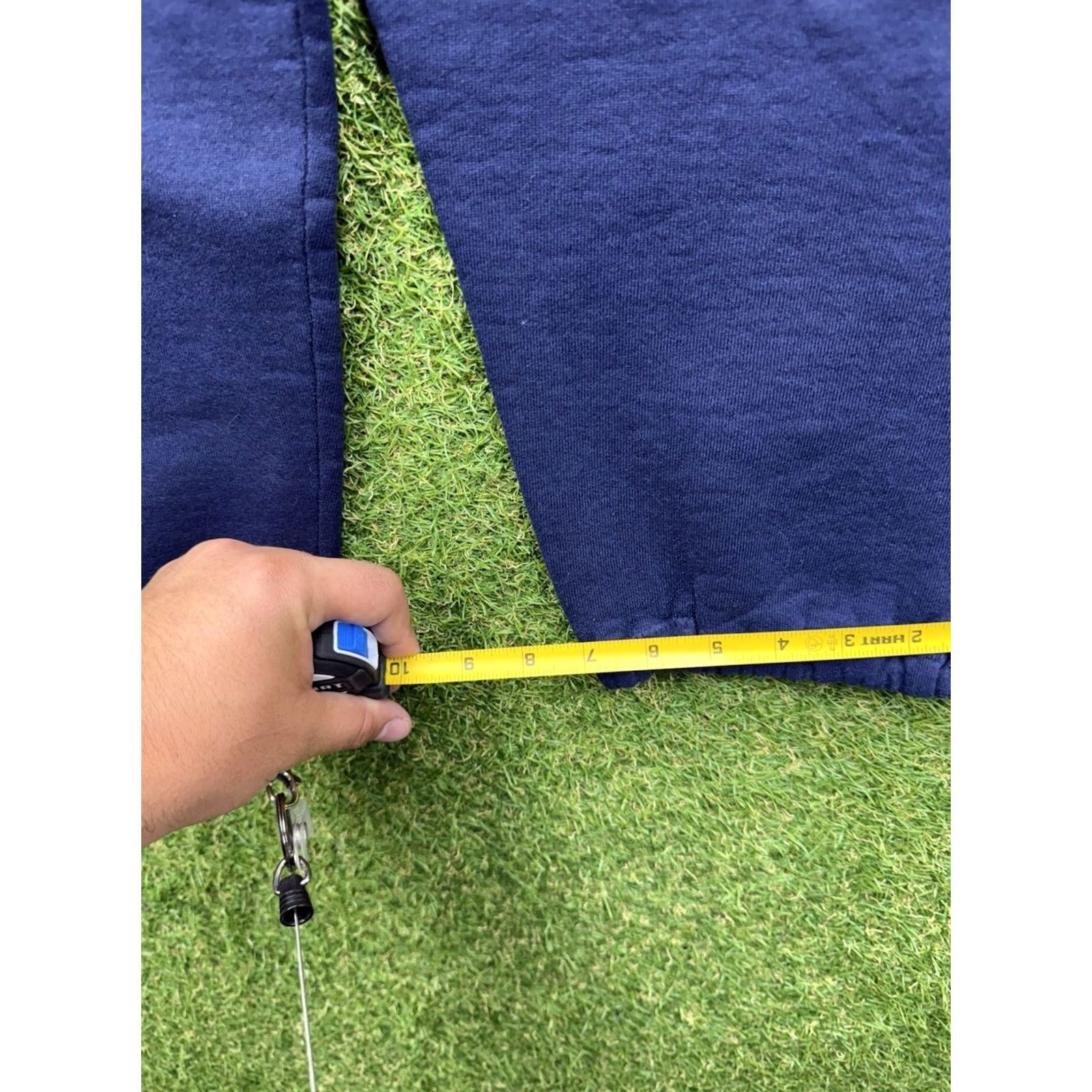 Russell Athletic VINTAGE Russell Athletic Sweatpants Mens L Blue Drawstring Cuffed Jogger Pants Size US 33 - 5 Thumbnail