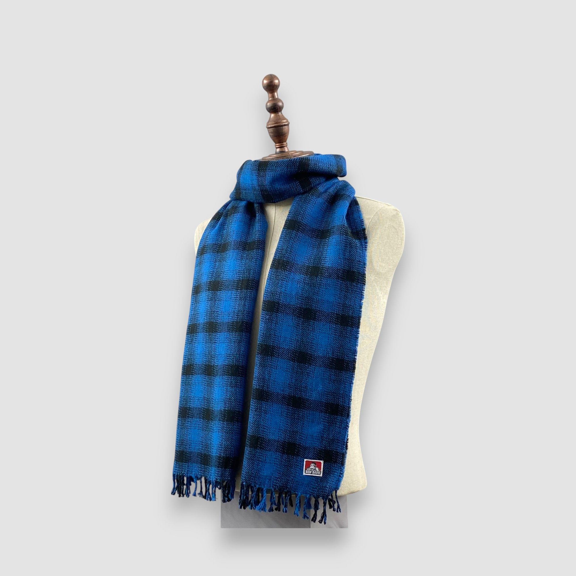 Ben Davis Vintage Ben Davis Scarf Muffler Wool Shawls Wraps Scarves Size ONE SIZE - 2 Thumbnail