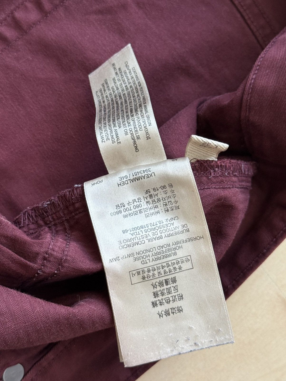 Burberry Burberry brit straight fit trousers pants Size US 32 / EU 48 - 8 Thumbnail
