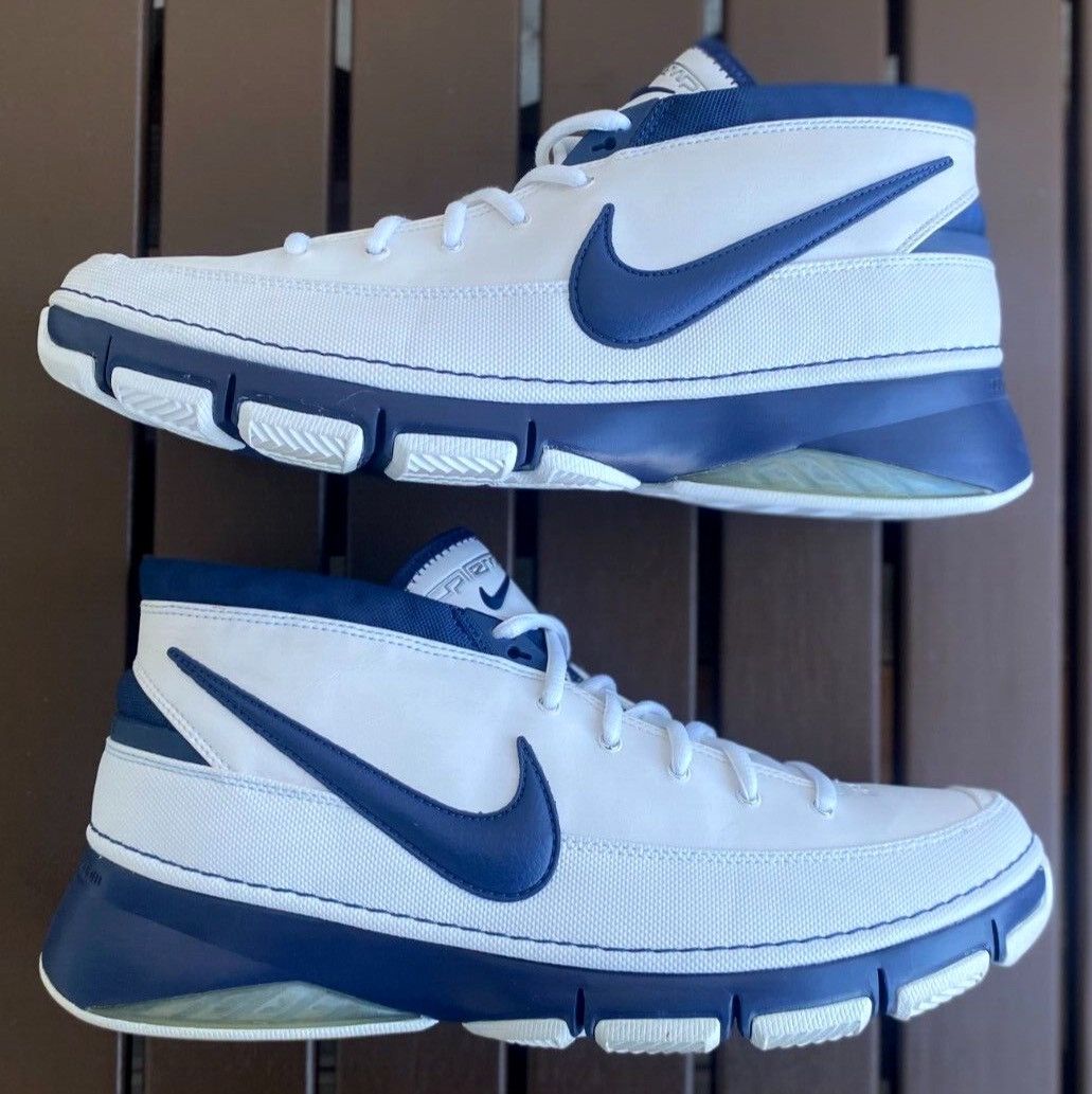 Nike 2007 Nike Zoom Uptempo 3.0 "White Blue". Size 10,5US/44,5EUR Size US 10.5 / EU 43-44 - 2 Thumbnail