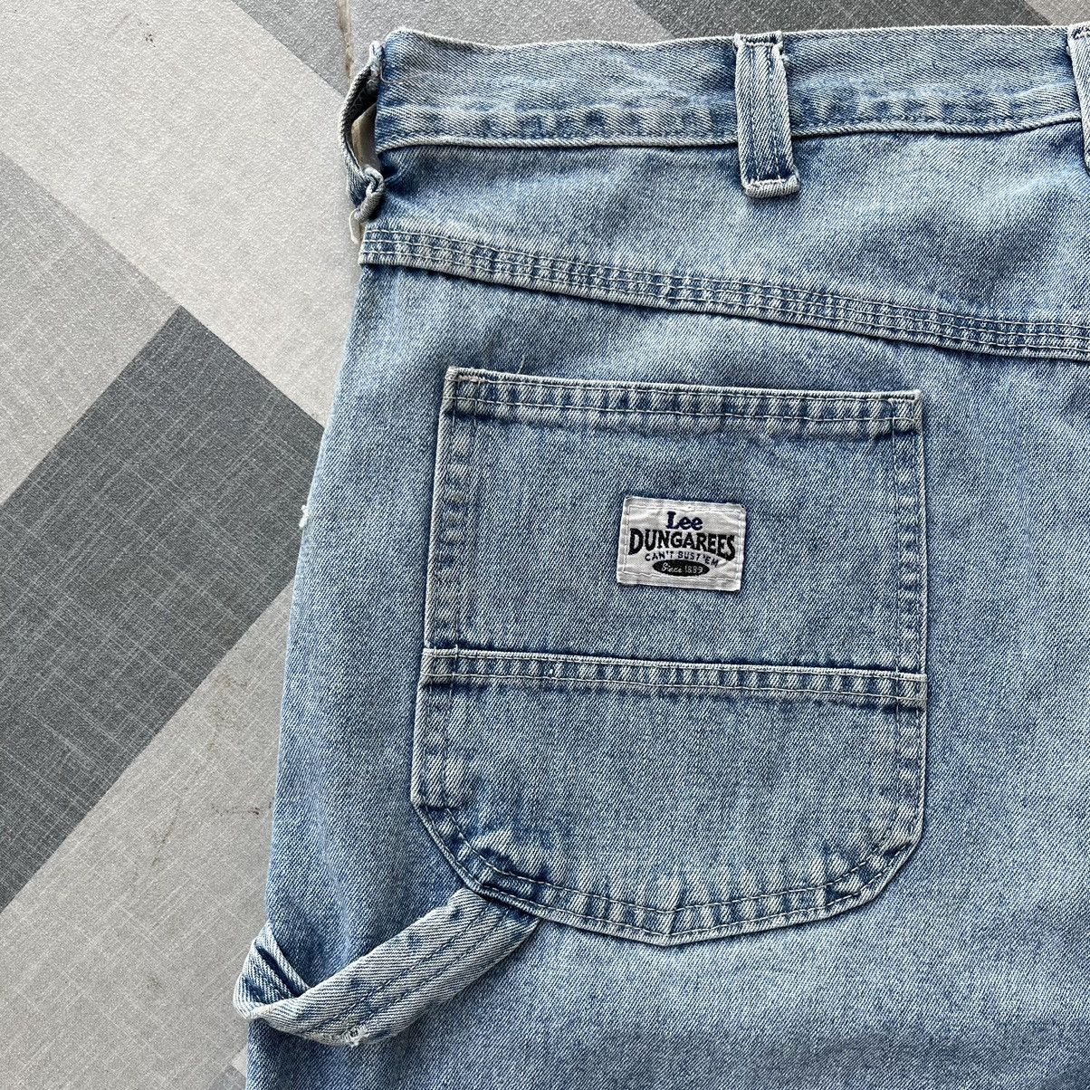 Lee × Vintage 90’s Lee Dungarees Carpenter Jorts Size US 40 / EU 56 - 5 Thumbnail