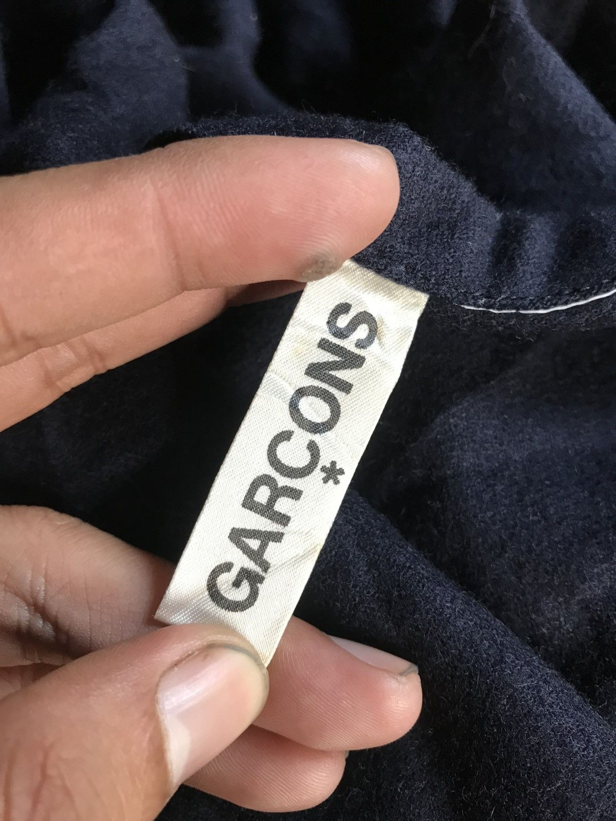 Comme des Garcons × Vintage Comme des Garcons 1980s wool Size US L / EU 52-54 / 3 - 19 Thumbnail