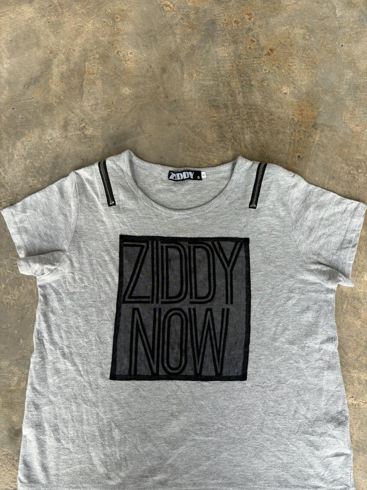 Hysteric Glamour Y2k Ziddy Now Zipper Tshirt Size ONE SIZE - 2 Thumbnail