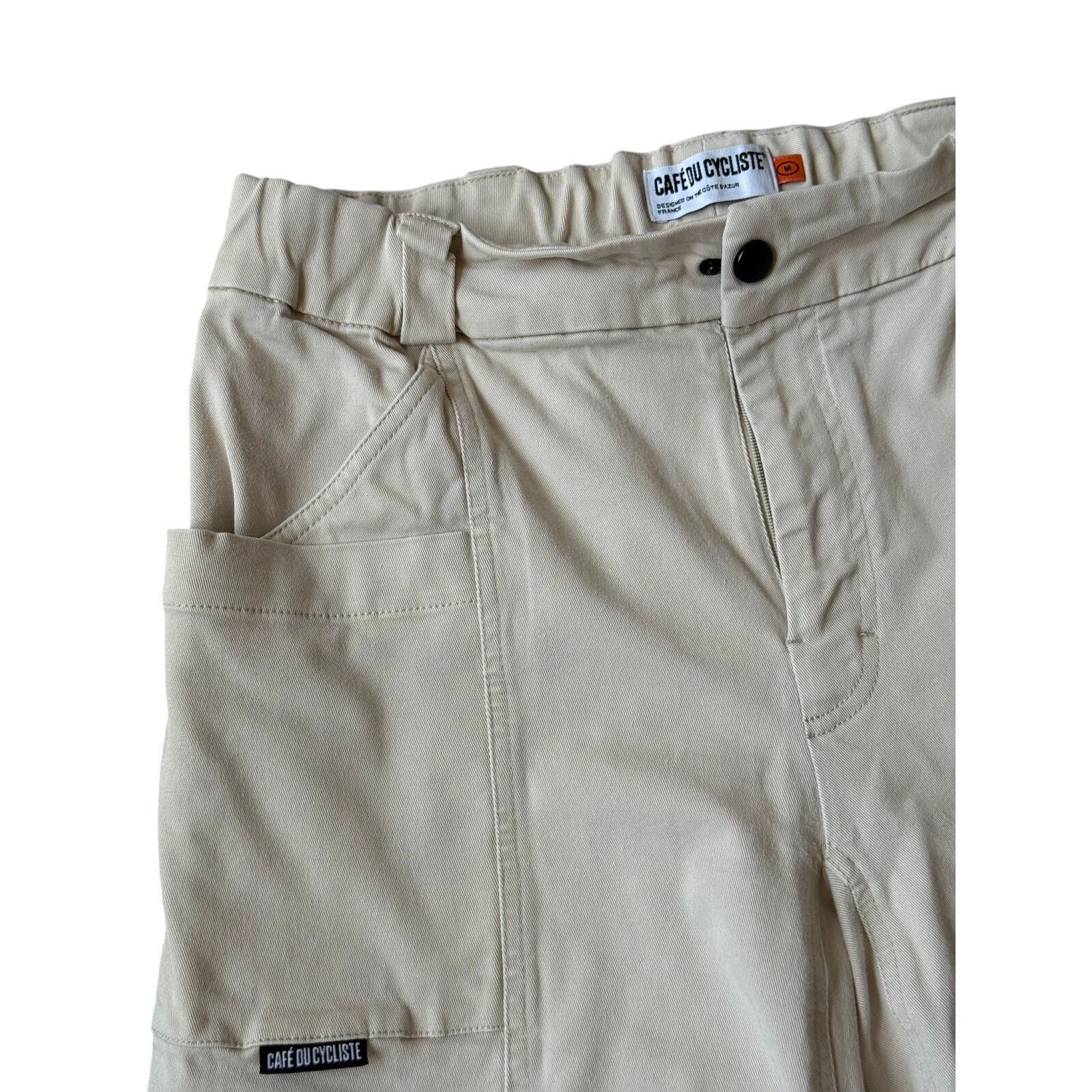 Cafe du Cycliste Cafe du Cycliste Heloise Pants Cream Cotton Twill Size M Size US 32 / EU 48 - 6 Thumbnail