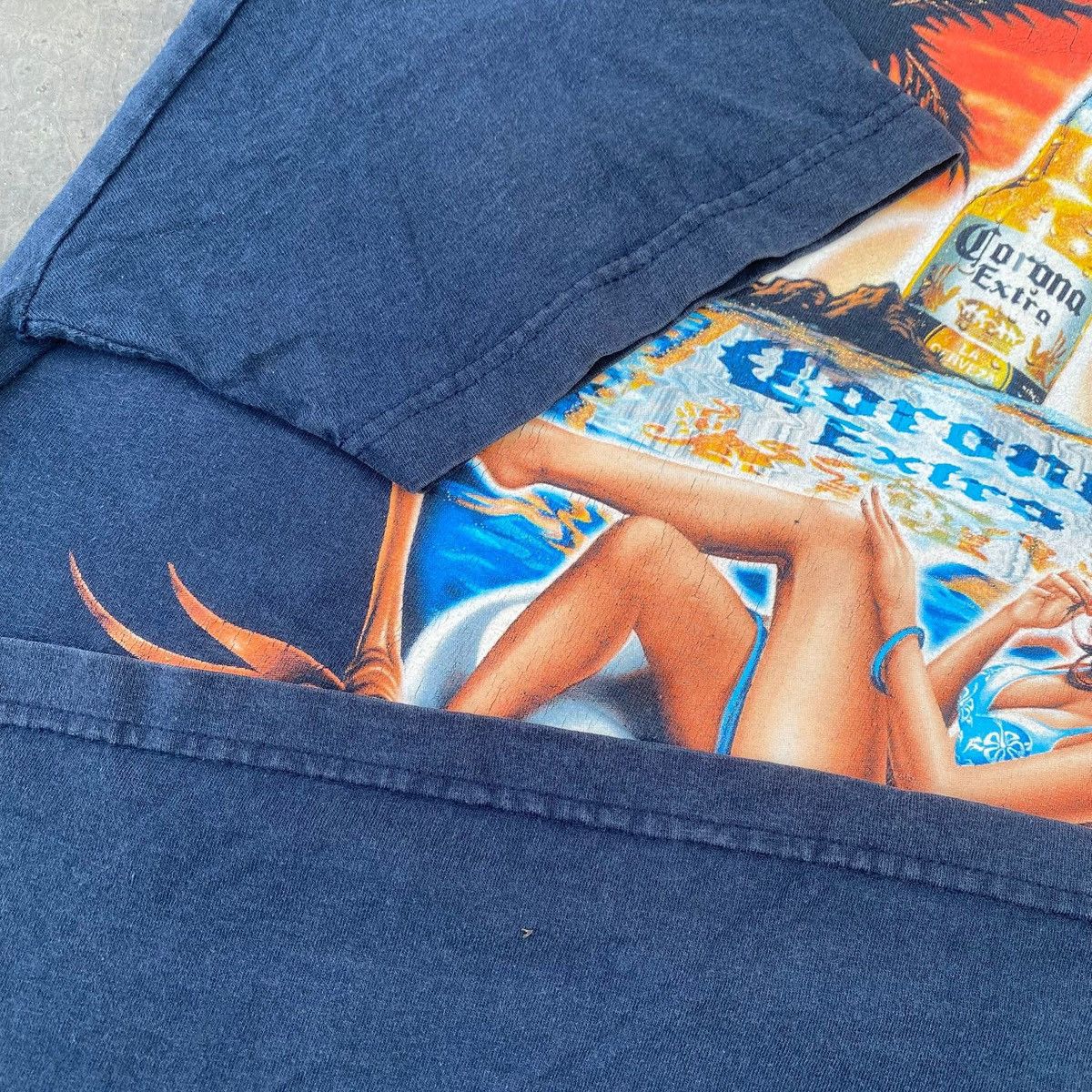 Vintage RARE ‼️ Corona Extra Size US XL / EU 56 / 4 - 4 Thumbnail