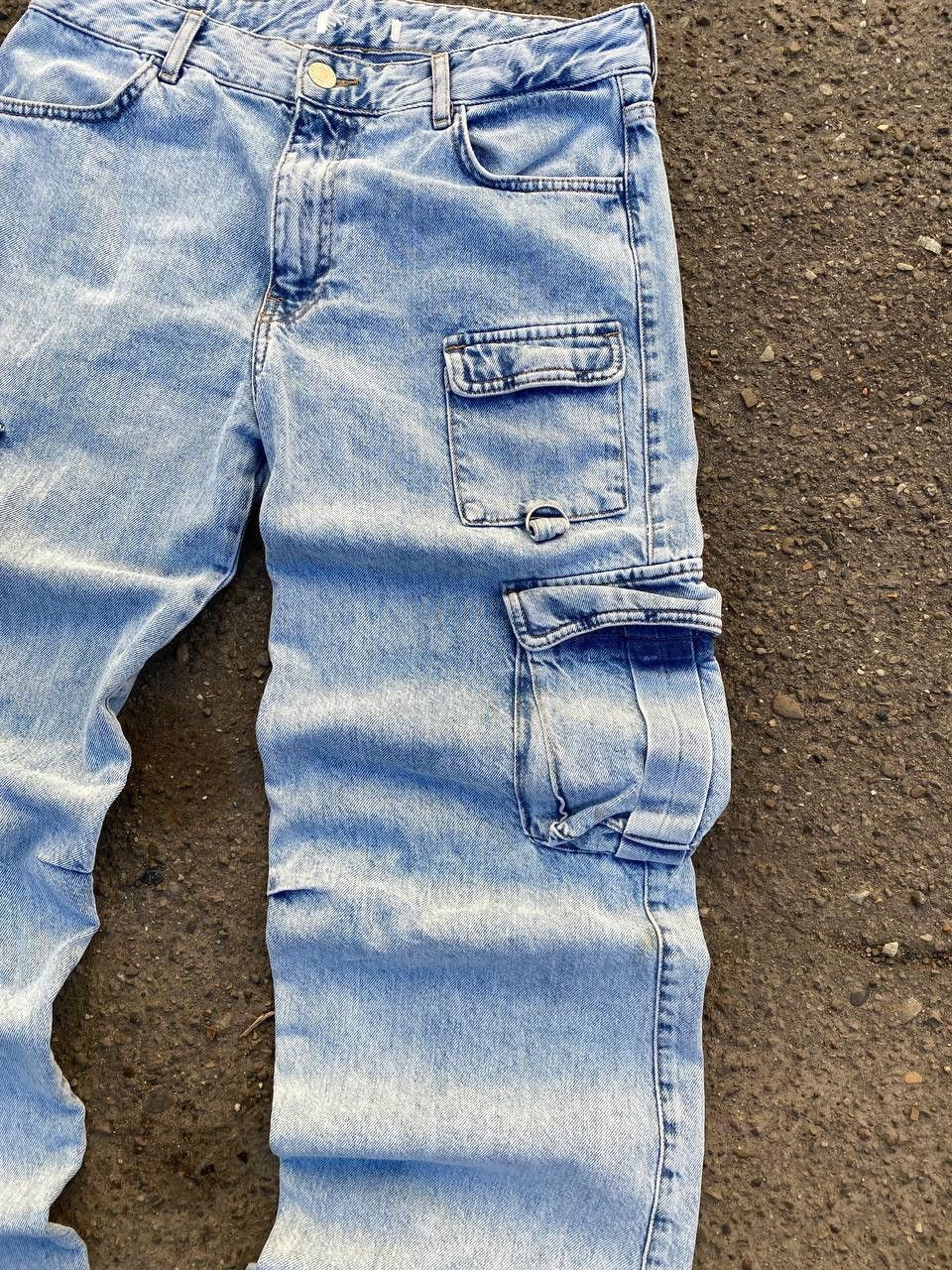 Japanese Brand × Vintage Baggy pants Tornado Mart style y2k jeans Size US 32 / EU 48 - 5 Thumbnail