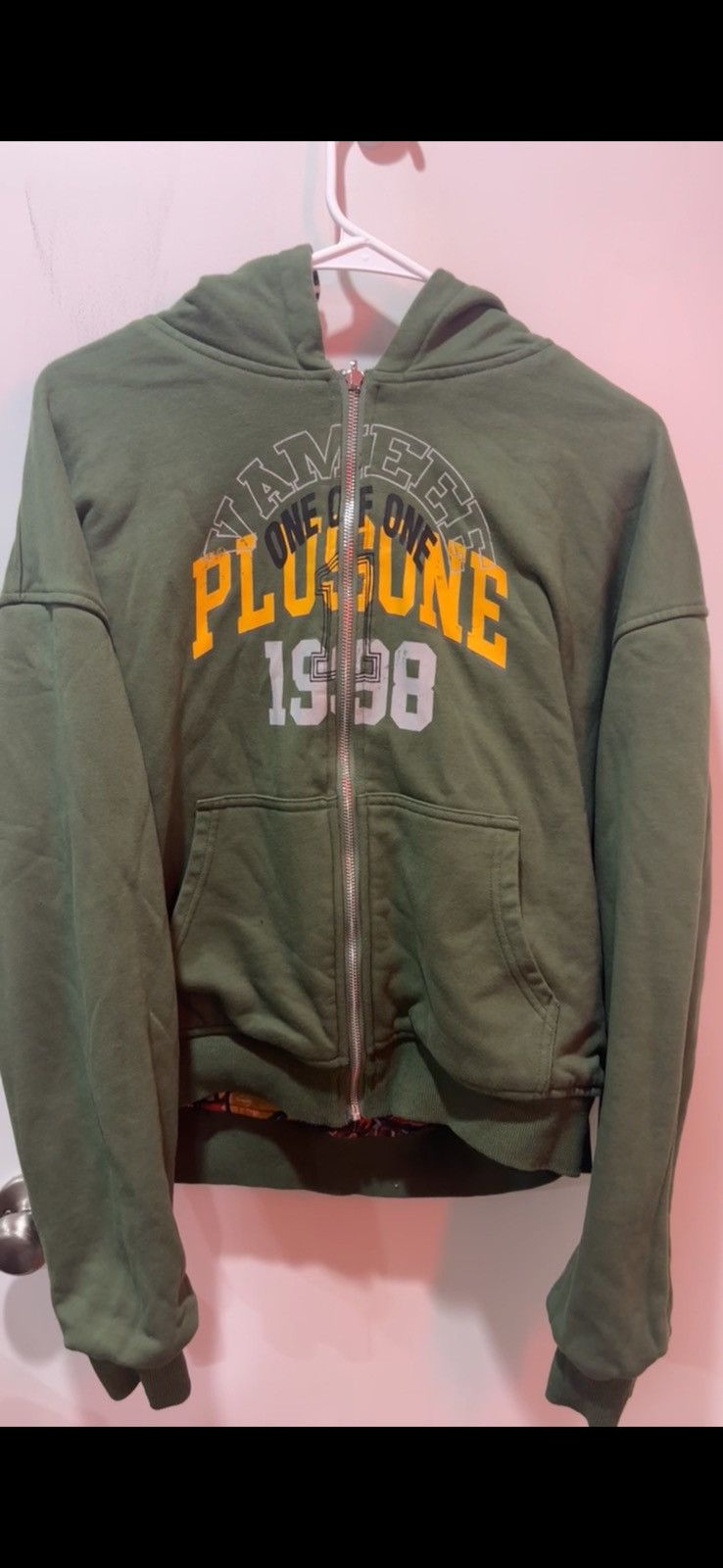 Other Vxmee X Plus One Reversible Green Frankenstein Zipup Size US M / EU 48-50 / 2 - 2 Thumbnail