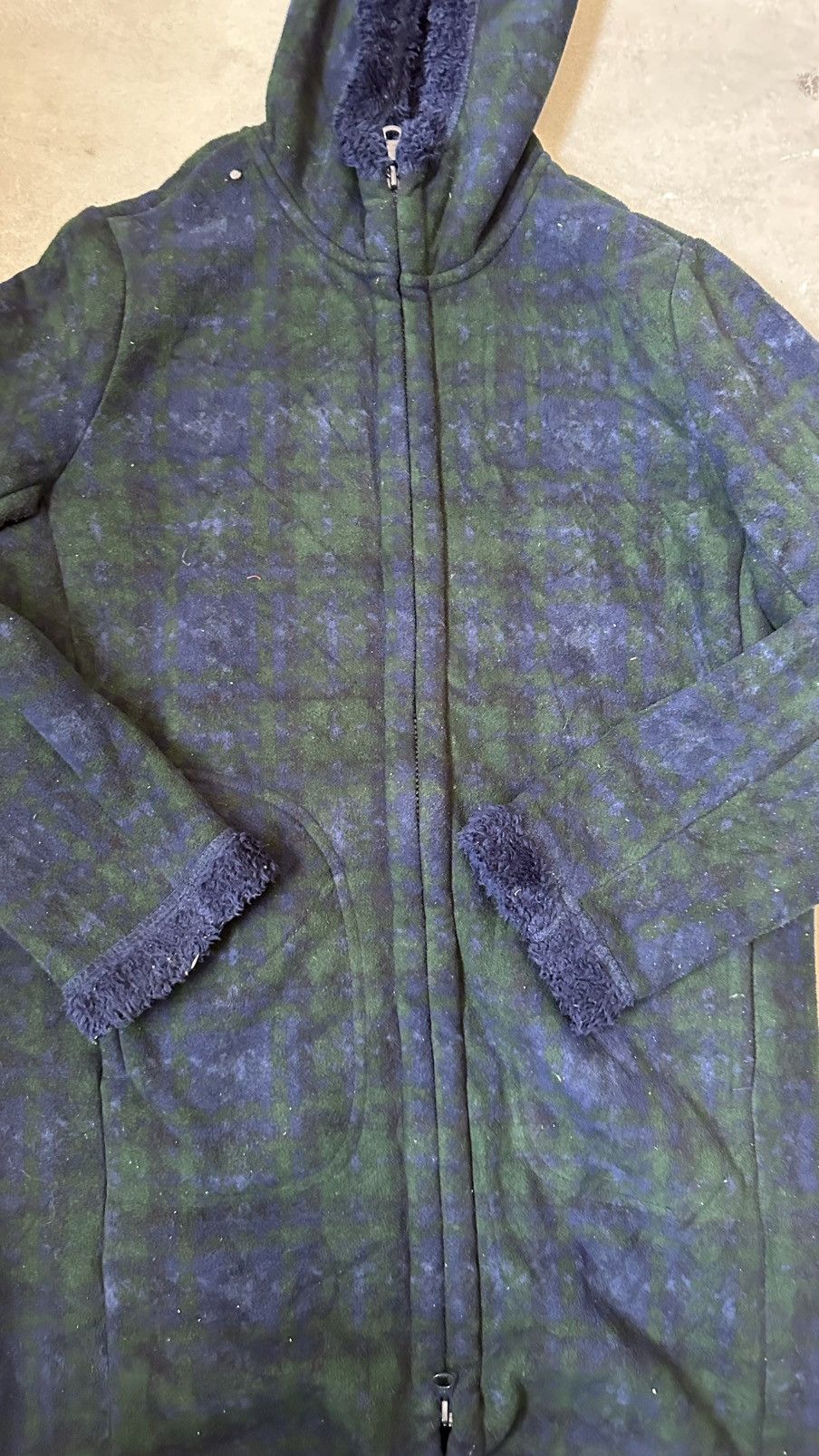 Uniqlo UNIQLO FLEECE CHECKERED PARKA Size US M / EU 48-50 / 2 - 2 Thumbnail