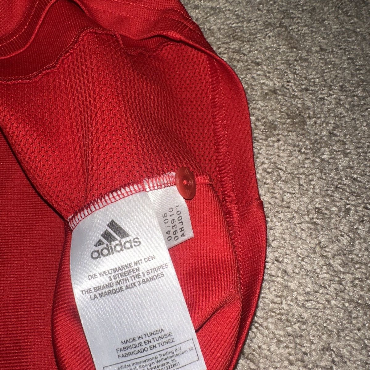 Adidas Vintage Bayern Munich Jersey Mens XL Adidas 06/07 Red Size US XL / EU 56 / 4 - 6 Thumbnail