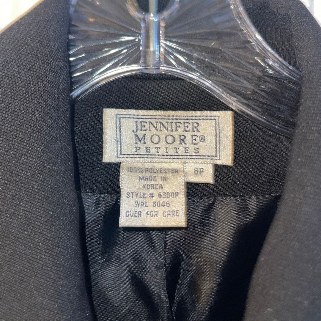 Other Jennifer Moore Petite Women Blazer 8P Office Career Jacket Size M / US 6-8 / IT 42-44 - 3 Thumbnail