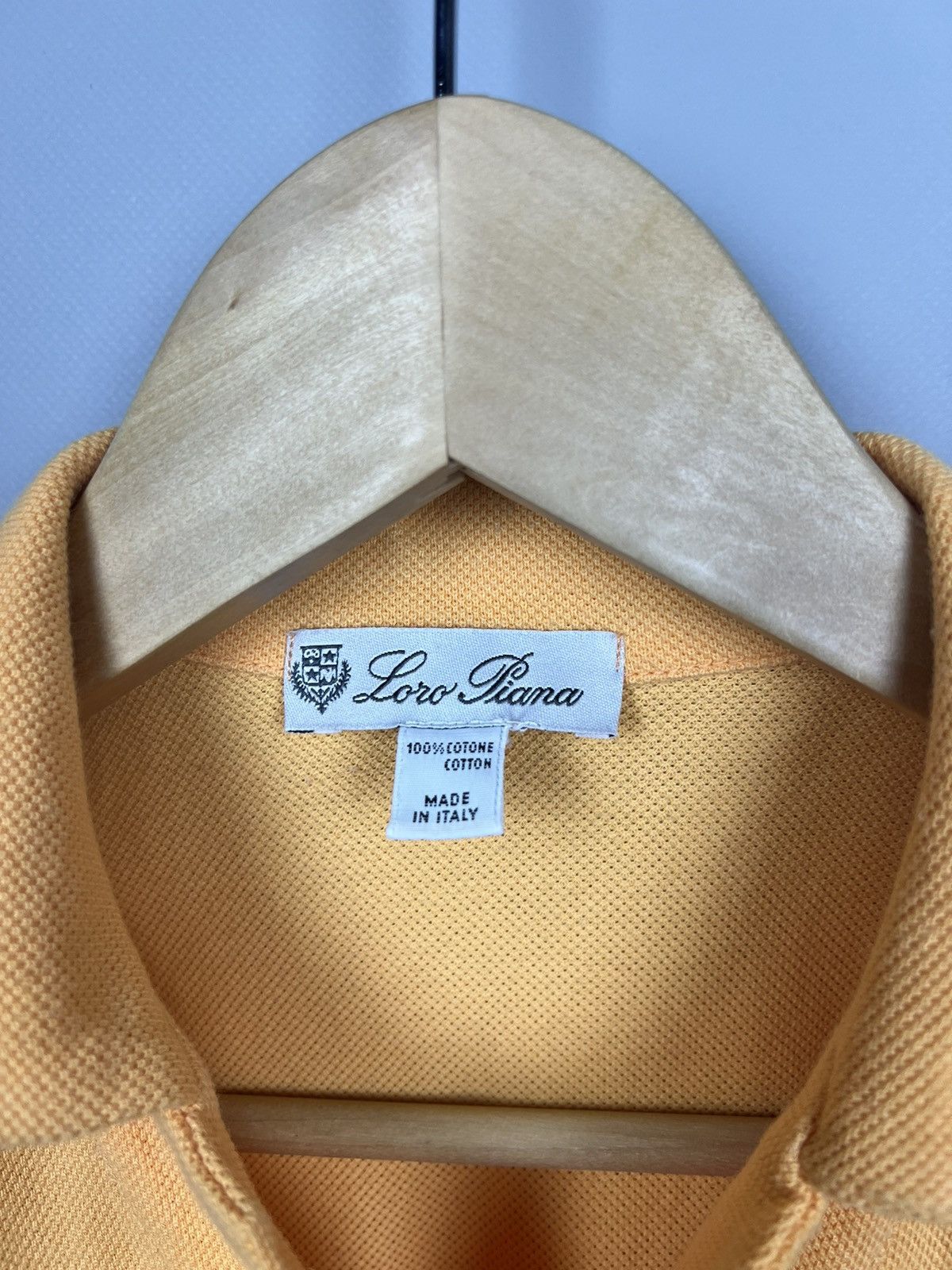Loro Piana Loro Piana women's sleeveless cotton polo shirt orange tee Size M / US 6-8 / IT 42-44 - 3 Thumbnail