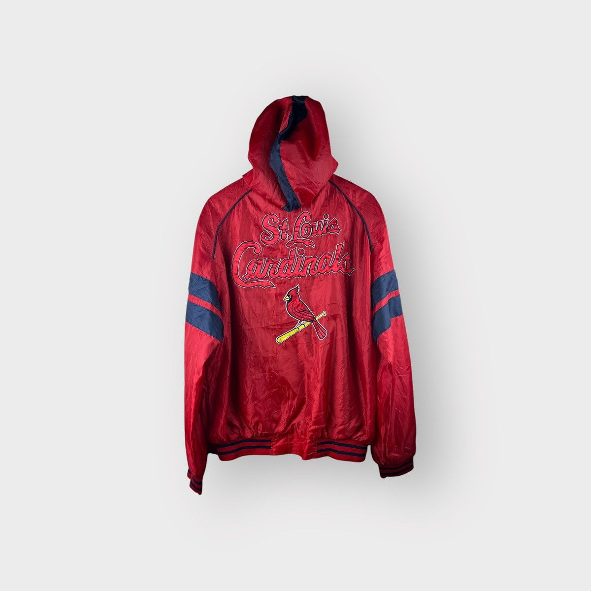 MLB Vintage 90's St. Louis Cardinals G III Carls Banks Jacket Size US XL / EU 56 / 4 - 1 Thumbnail