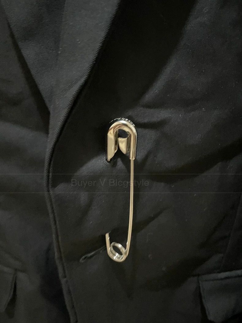 Balenciaga Balenciaga Pin Hand-Stitched Blazer Jacket Size US XS / EU 42 / 0 - 4 Thumbnail