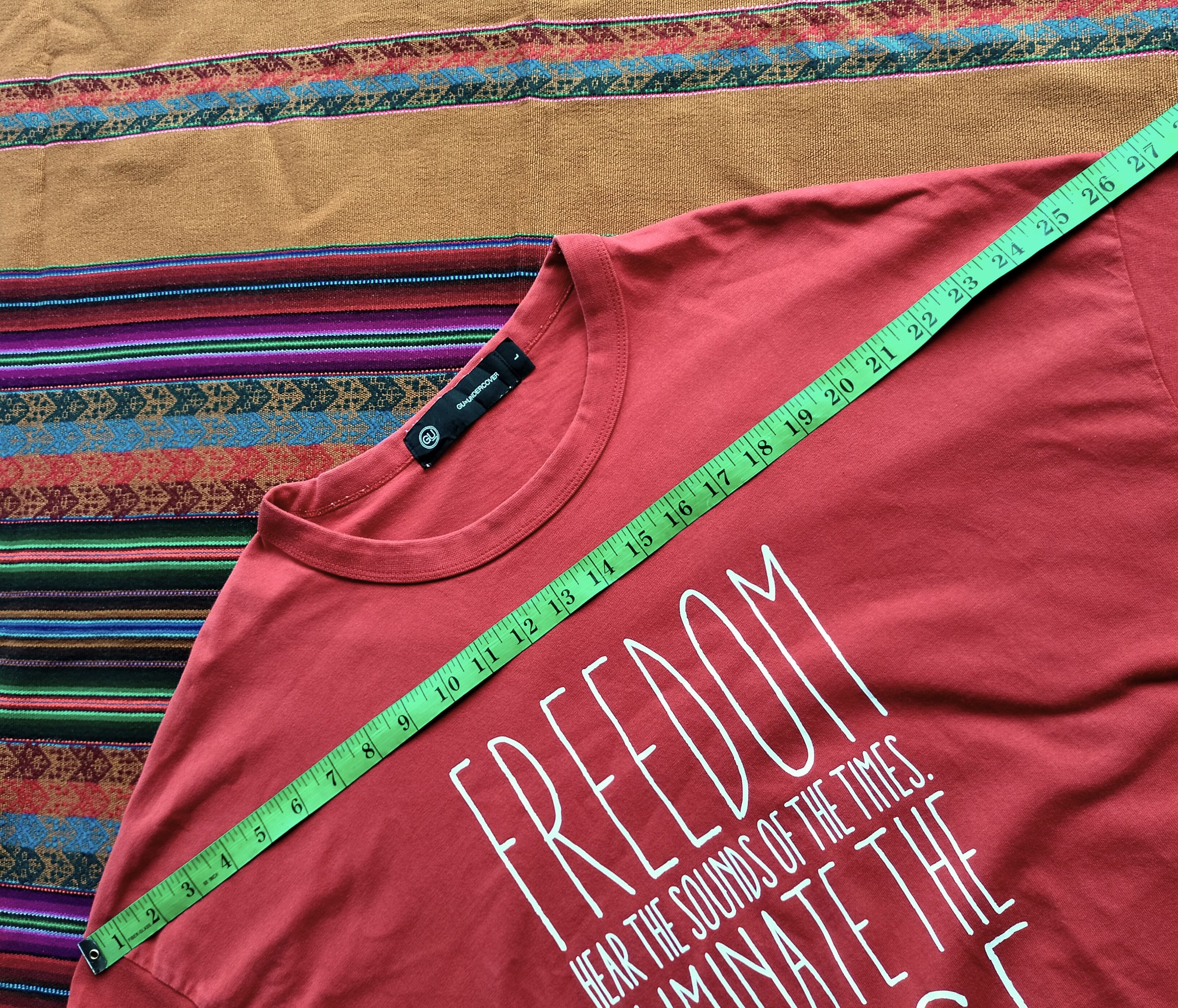 Undercover Undercover for GU uniqlo Freedom noise SS shirt Size US L / EU 52-54 / 3 - 13 Thumbnail