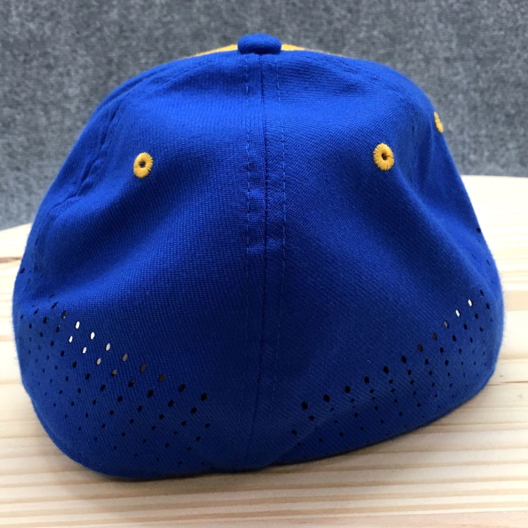 Nike Nike St Michael Albertville Knights Baseball Cap Blue Yellow Dri-Fit Fitted Size ONE SIZE - 7 Thumbnail