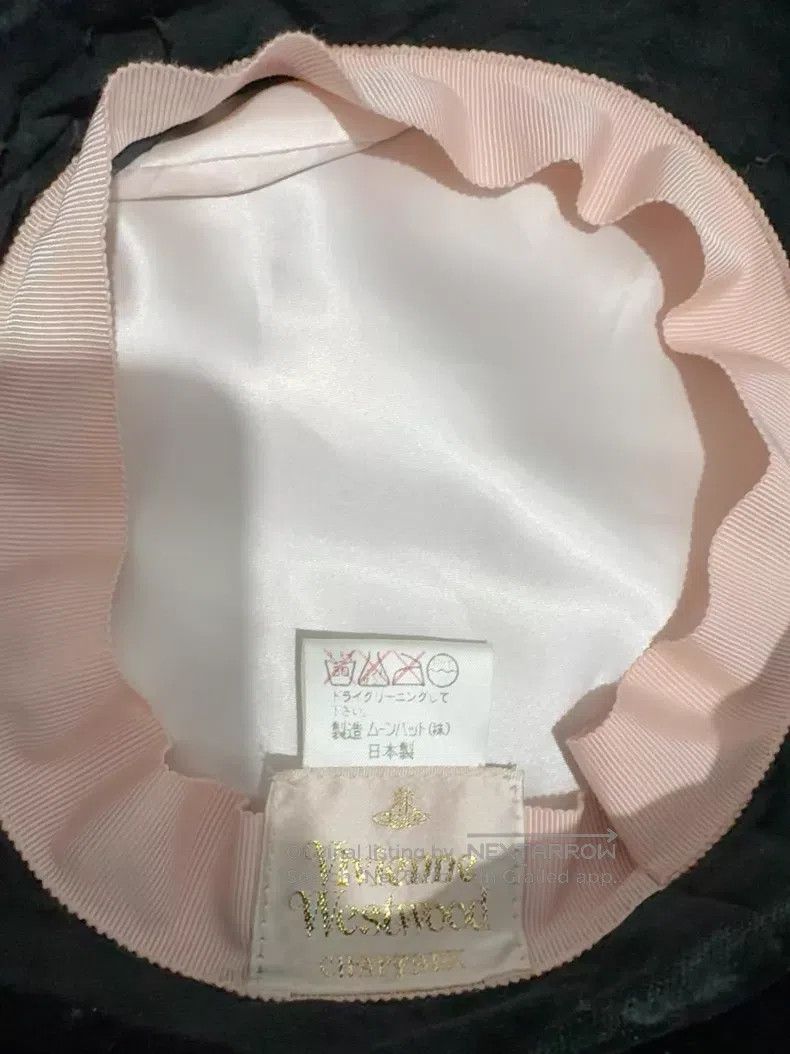 Vivienne Westwood Vivienne Westwood 90s Black Velvet Bow Hat Size ONE SIZE - 9 Thumbnail