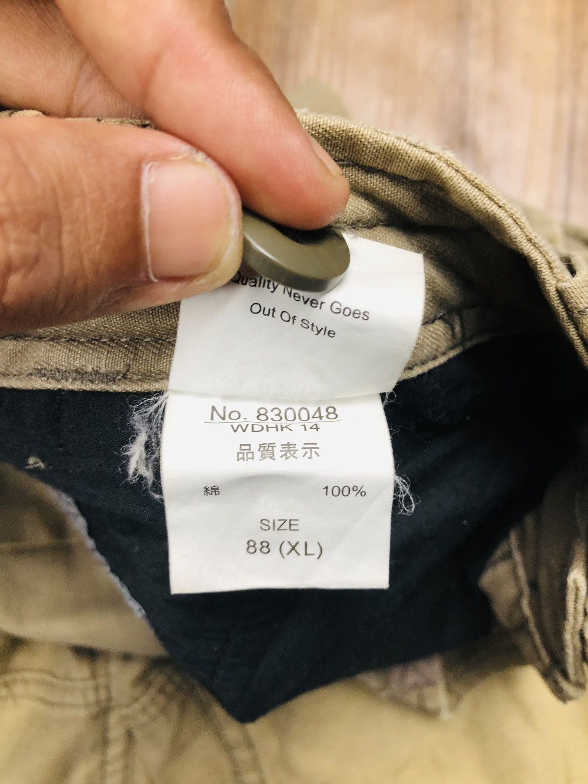 Japanese Brand Jungle Storm Tactical Cargo Pants Streetwear Style (40) Size US 36 / EU 52 - 11 Thumbnail
