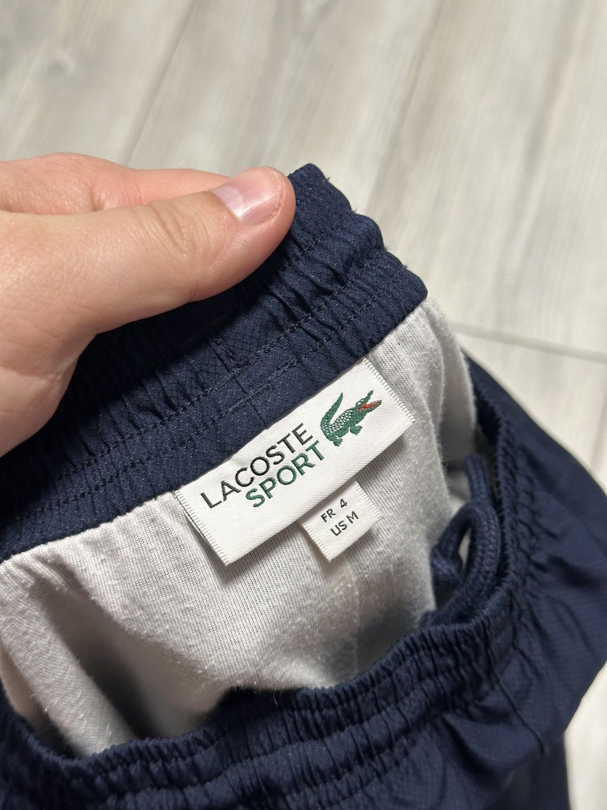 Lacoste × Vintage Sweatpants Lacoste Streetwear Drip Y2K Style Casual Size US 32 / EU 48 - 3 Thumbnail