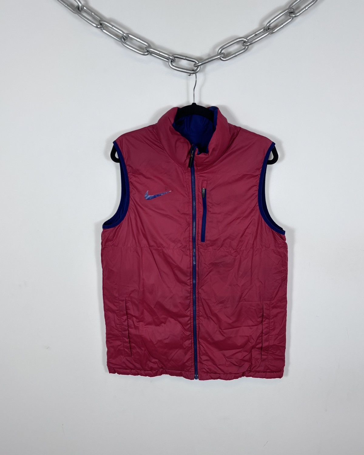 Nike Nike Barcelona FC Reversible Football Down Puffer Vest Size US S / EU 44-46 / 1 - 3 Thumbnail