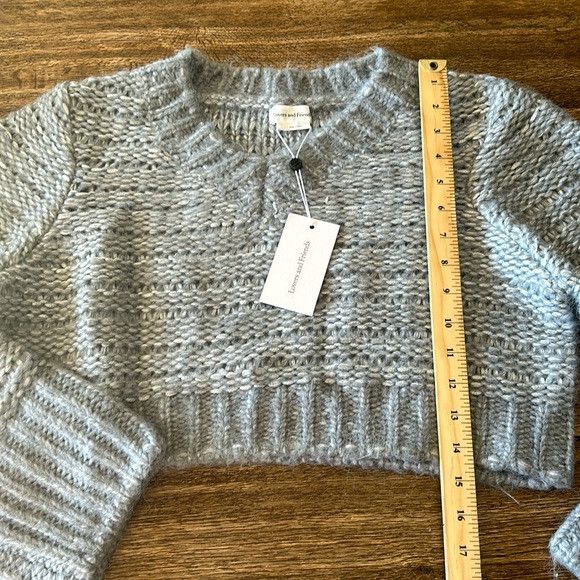 Lovers and Friends 🎀 NEW LOVERS + FRIENDS Galina Pullover in Steel Blue Size L / US 10 / IT 46 - 11 Thumbnail