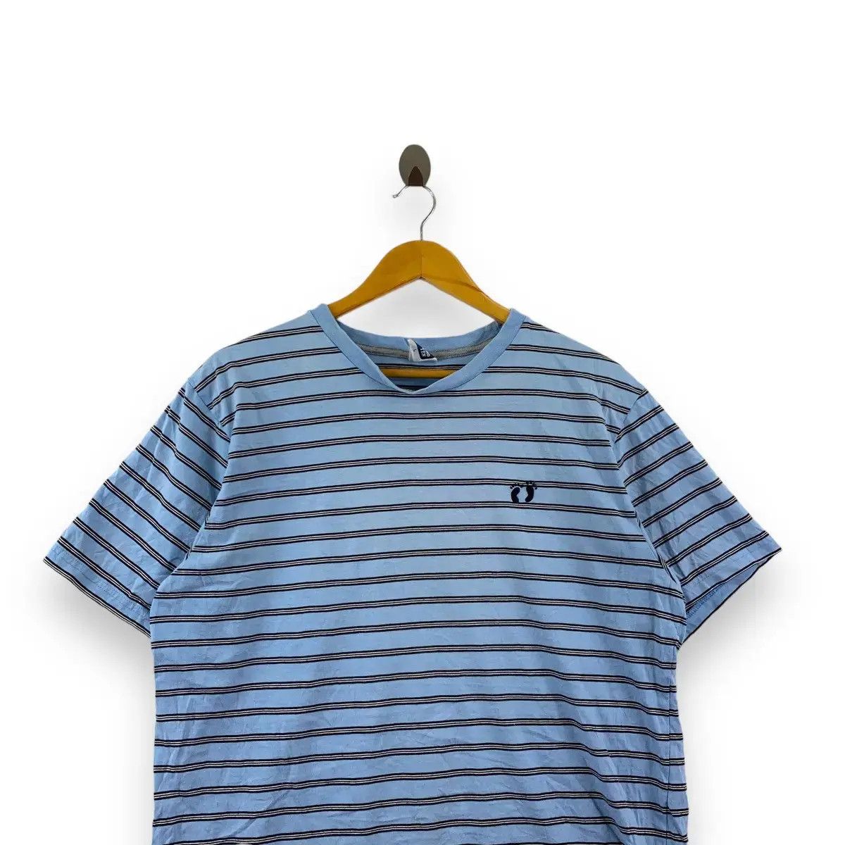 Hang Ten Vintage HANG TEN HAWAII Surfing Striped Honolulu Tee Shirt Size US L / EU 52-54 / 3 - 2 Thumbnail