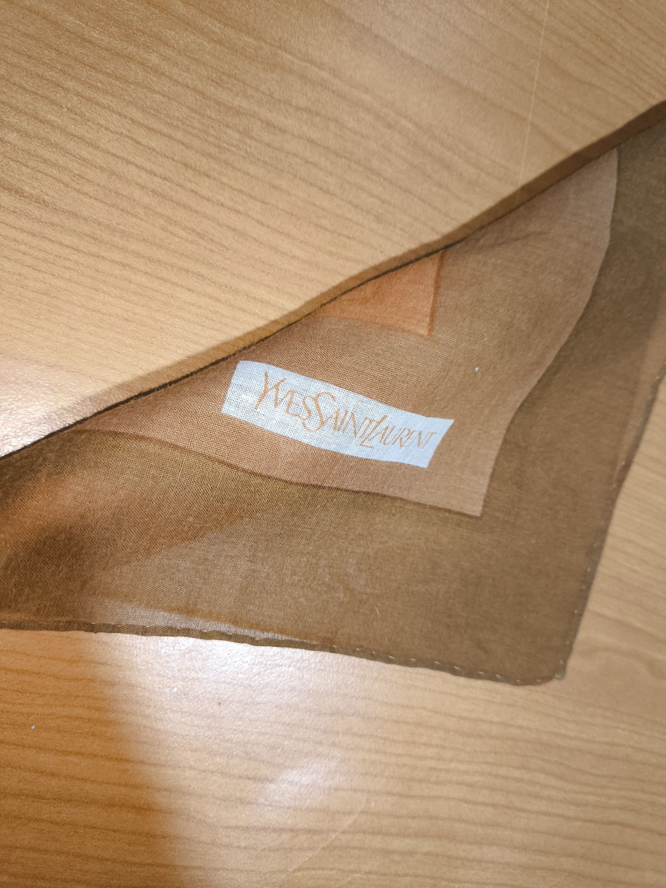 Yves Saint Laurent Vintage Yves Saint Laurent handkerchief Size ONE SIZE - 6 Thumbnail