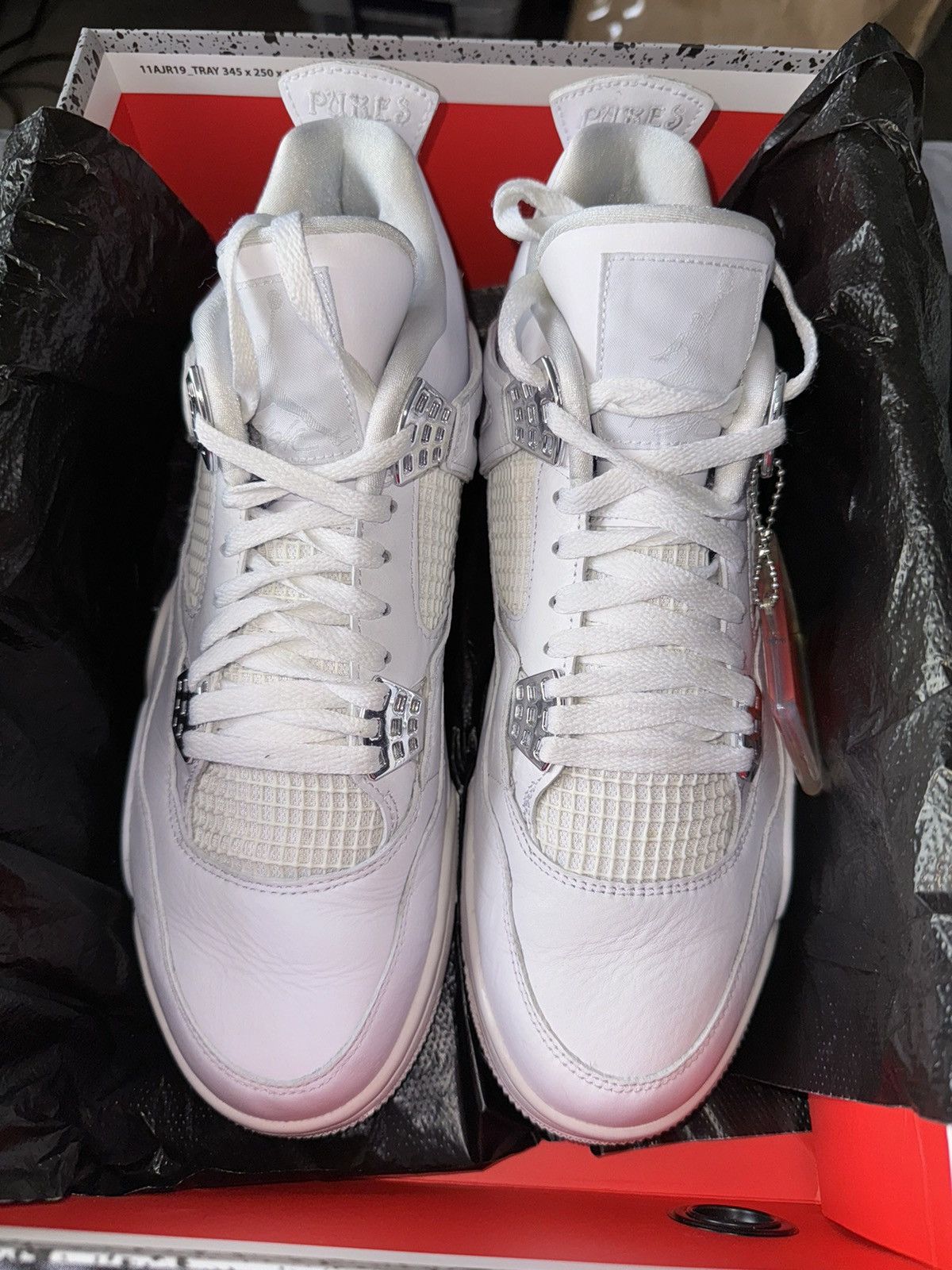 Jordan Brand Jordan 4 Rétro Pure Money Size Us 11 / Eu 45 Size US 11 / EU 44 - 4 Thumbnail