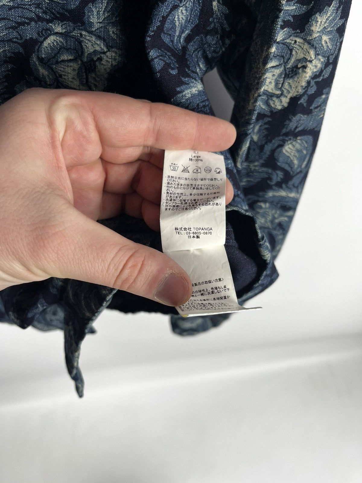 Stevenson Overall Co. Stevenson Overall Co japan shirt Size US L / EU 52-54 / 3 - 13 Thumbnail