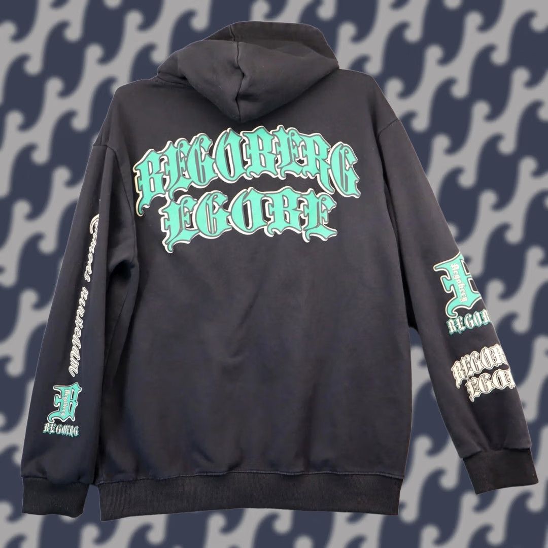 Wasted Paris Wasted Paris Hoodie M Black Pullover Drawstring Logo Men Size US M / EU 48-50 / 2 - 1 Thumbnail