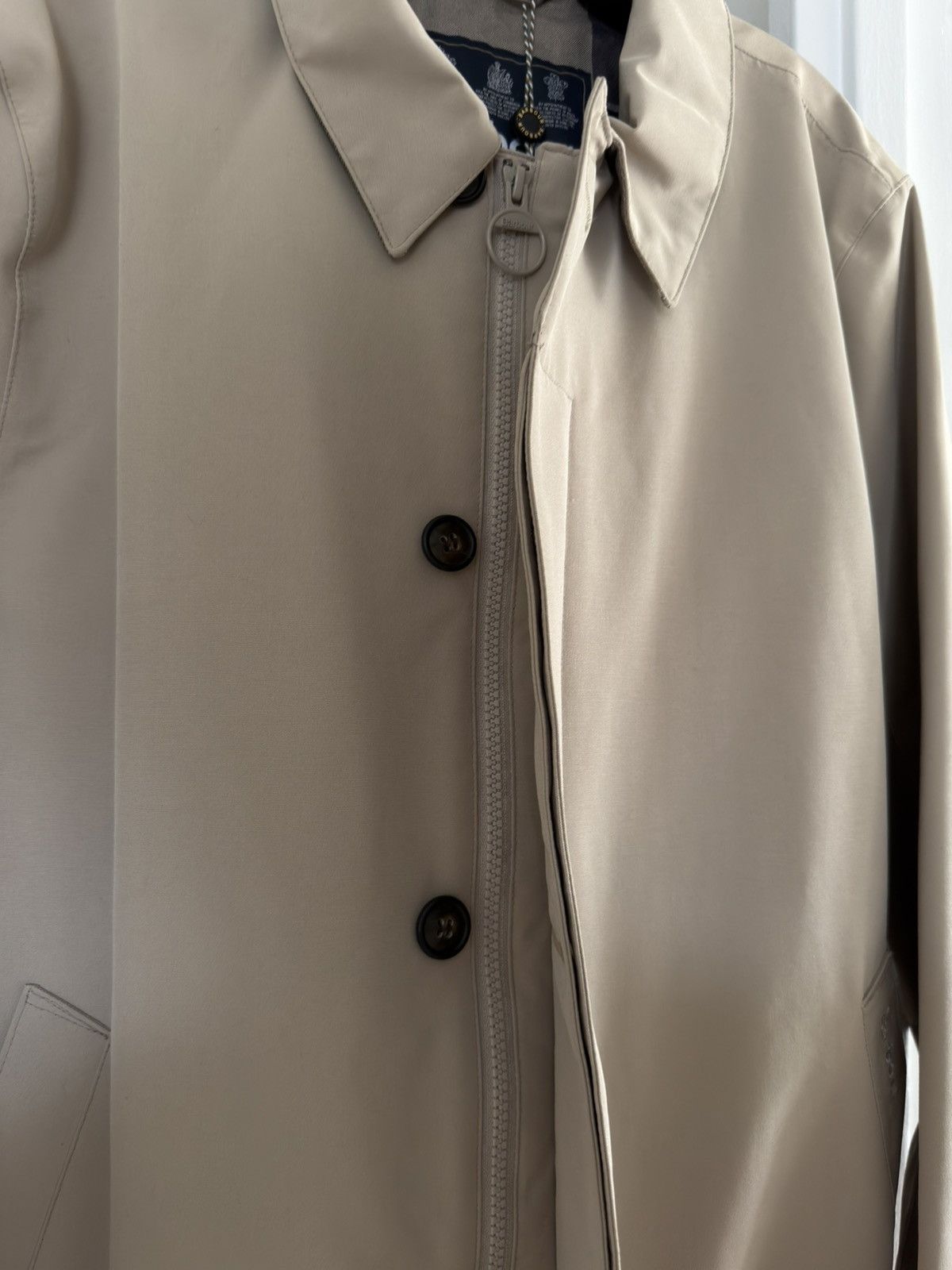 Barbour Barbour Colt Men's Trench Jacket - Size L Size US L / EU 52-54 / 3 - 2 Thumbnail