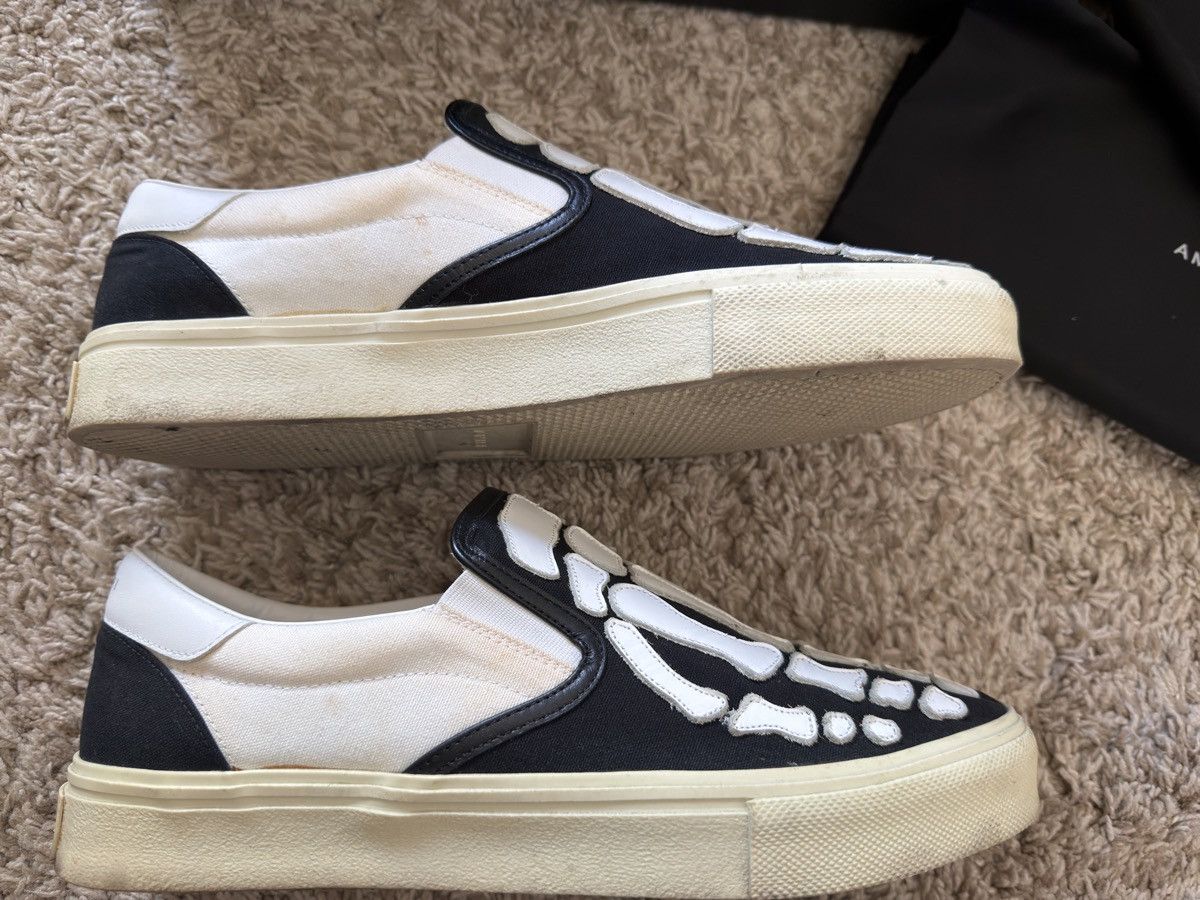 Amiri Skel Toe Slip On Size US 8 / EU 41 - 2 Thumbnail