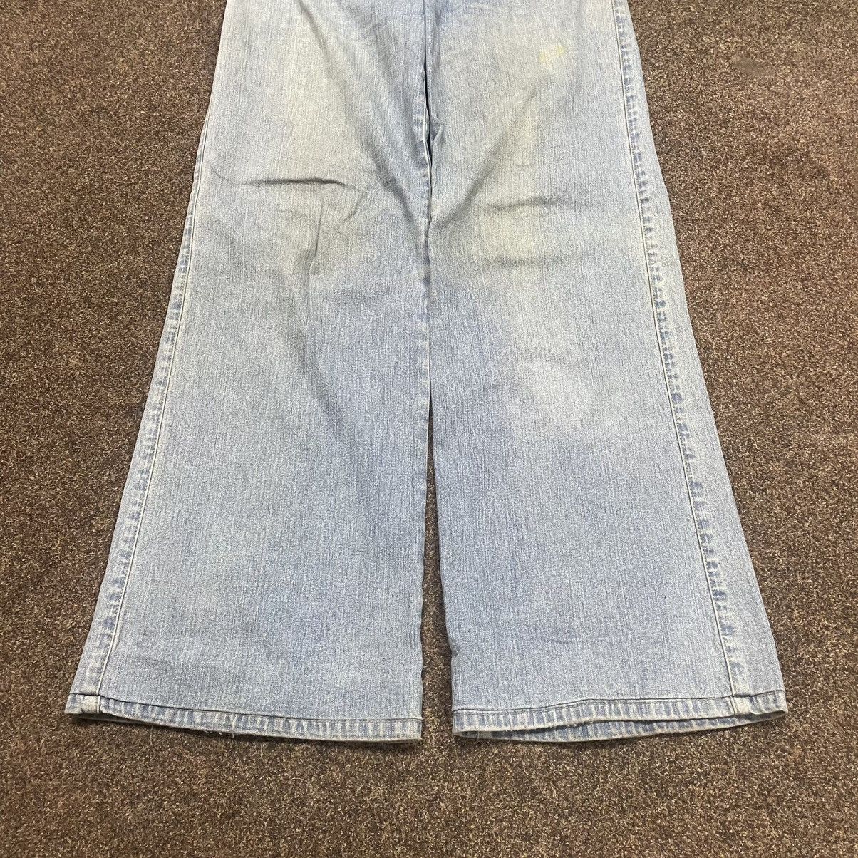 Vintage Vintage Y2K Baggy Wide Leg Flared Jeans Skate Thrashed 30 Size US 30 / EU 46 - 5 Thumbnail