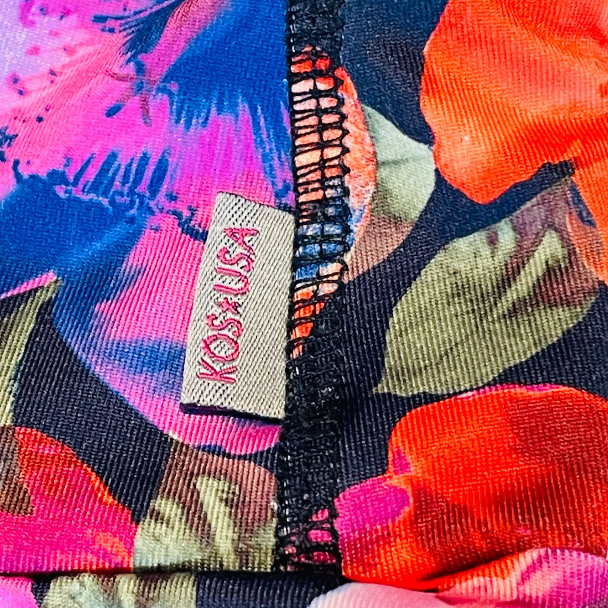 Other KOS USA Womens Floral Print Leggings Size S Stretch Fitness Size 26" / US 2 / IT 38 - 7 Thumbnail