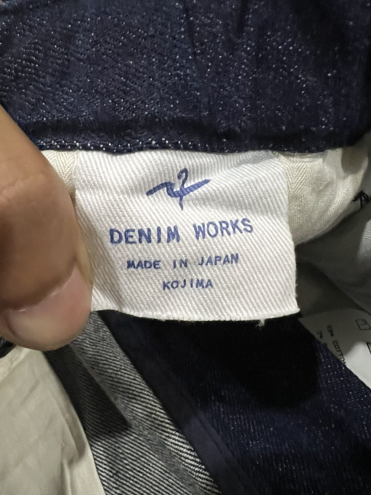 Evisu × Indigo × KOJIMA GENES Kojima Genes 🇯🇵 Denim Works Indigo 11oz Drawstring Easy Pants Size US 30 / EU 46 - 7 Thumbnail