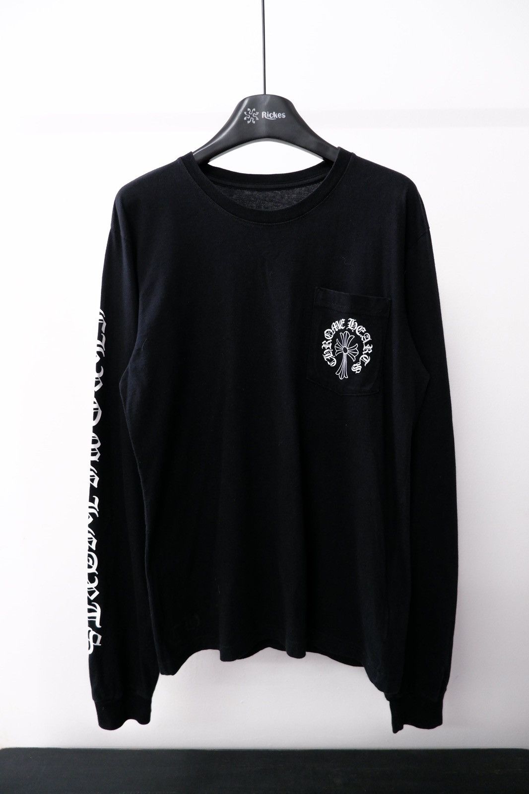 Chrome Hearts Chrome Hearts Hairy Cross Horseshoe Long Sleeve Size US M / EU 48-50 / 2 - 10 Thumbnail