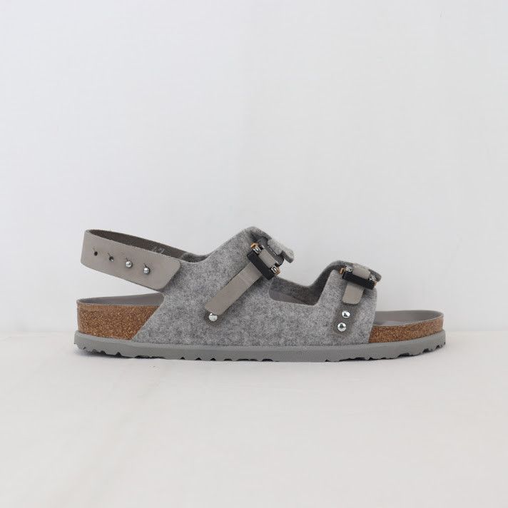 Birkenstock × Dior o1rshd1 M-Milano Sandal in Grey Size US 14 / EU 47 - 3 Thumbnail