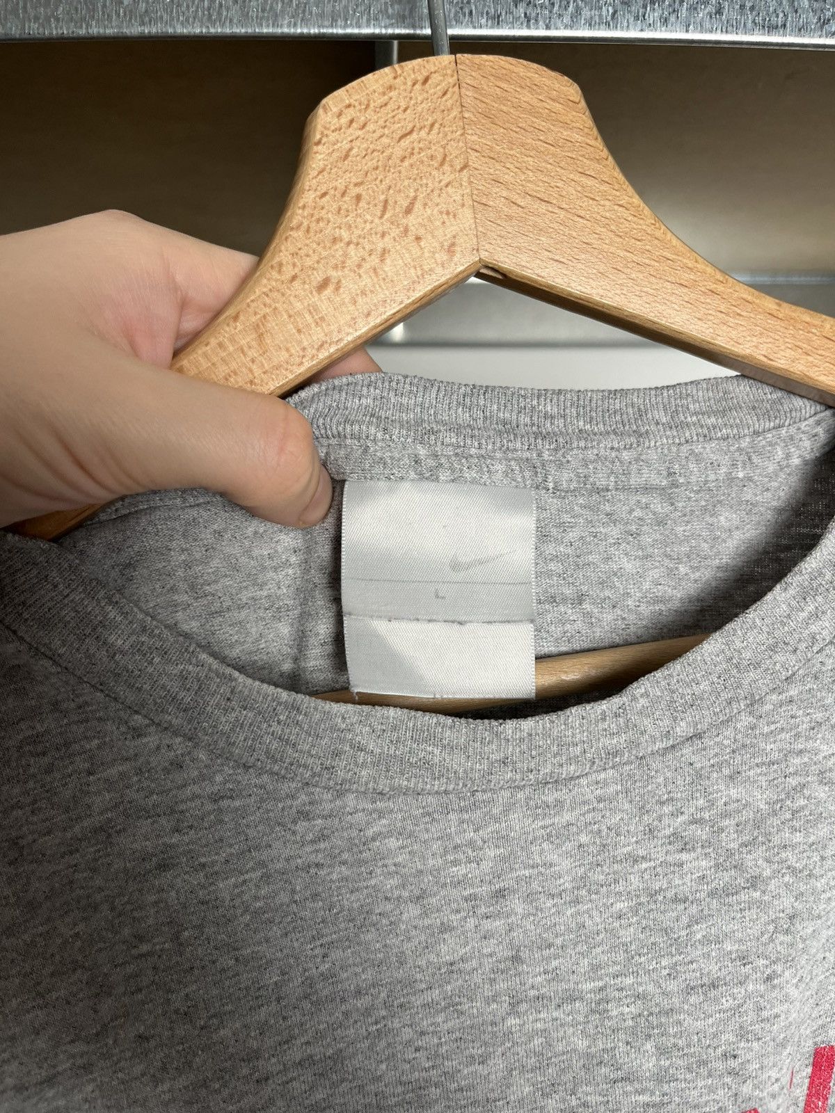 Nike × Vintage Vintage 2000s Nike Orlando Grey T-shirt Size US L / EU 52-54 / 3 - 2 Thumbnail