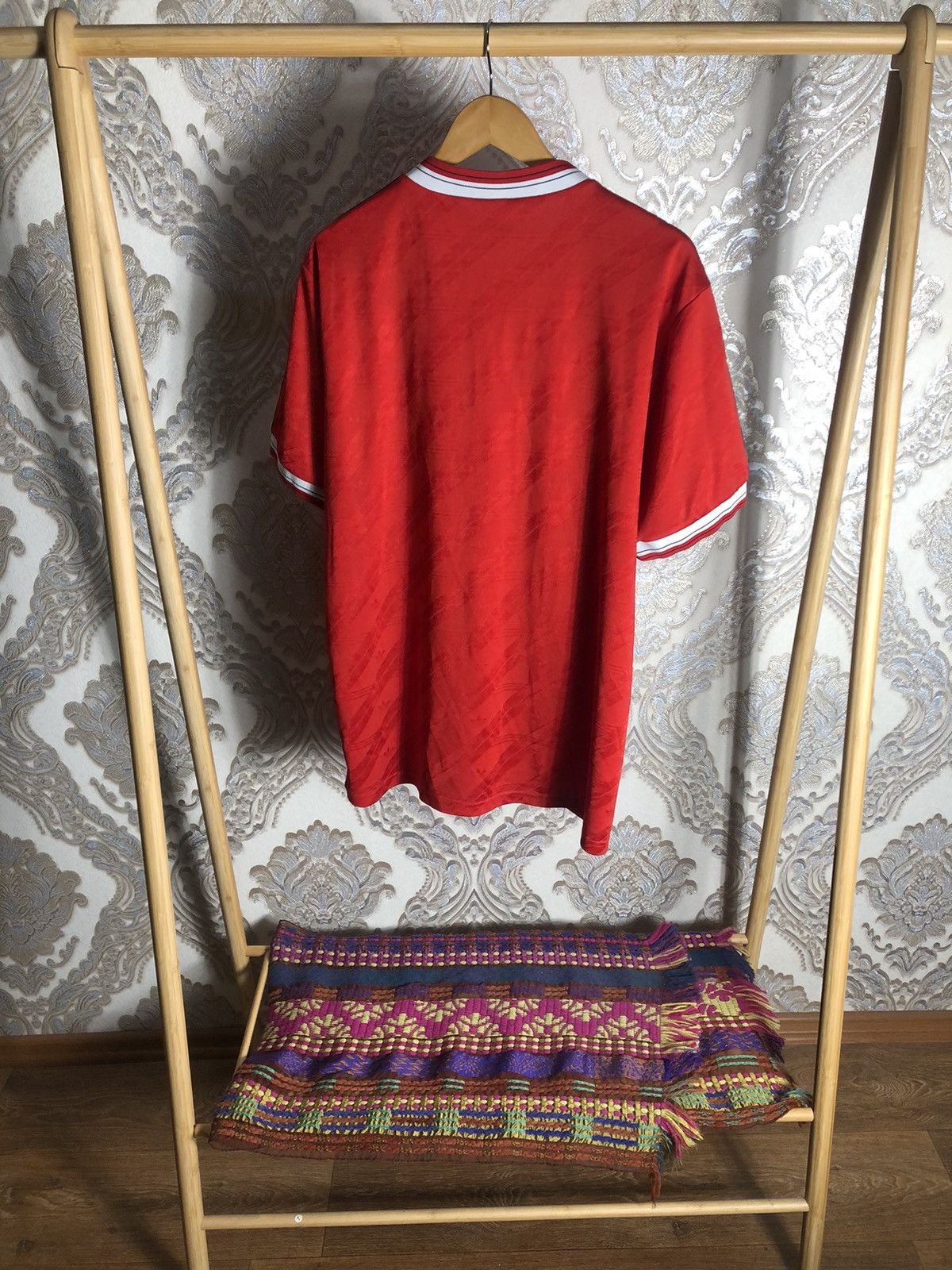 Adidas VINTAGE ADIDAS FC MANCHESTER UNITED ENGLAND SOCCER JERSEY Size US XXL / EU 58 / 5 - 7 Thumbnail