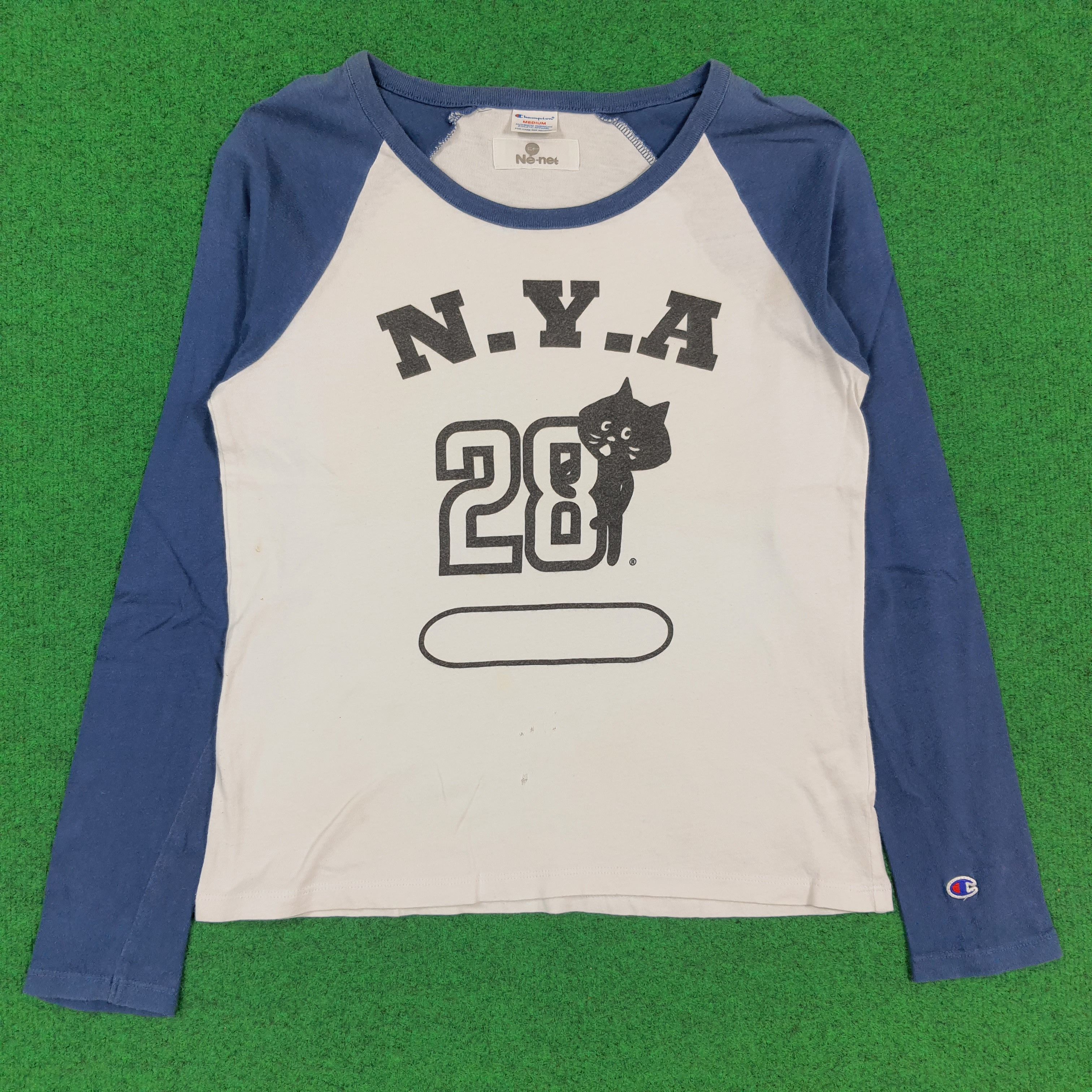 Champion × Ne-Net Vintage Champion x Ne-Net by Issey Miyake Raglan C301N3 Size S / US 4 / IT 40 - 1 Thumbnail