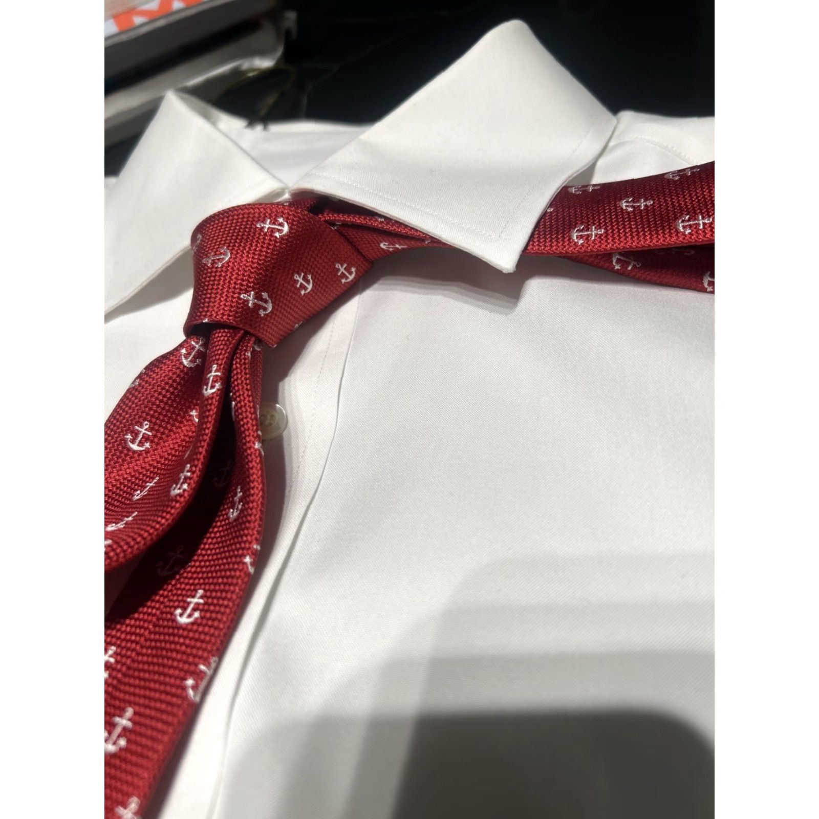 Brooks Brothers Brooks Brothers Maker Red Italian Silk Tie Size ONE SIZE - 6 Thumbnail