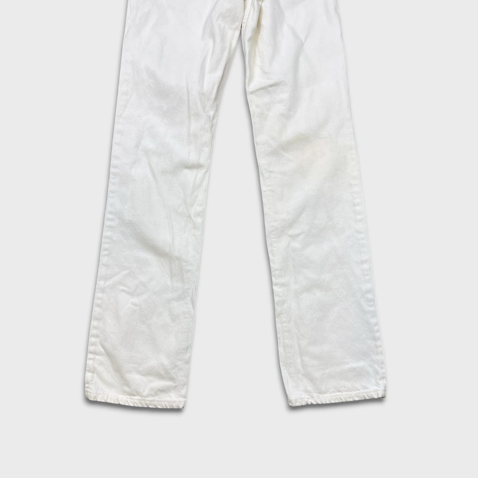 Levi's × Vintage Levi's Jeans 30x36 Orange Tab Straight USA 80s Denim Pants Size US 30 / EU 46 - 9 Thumbnail