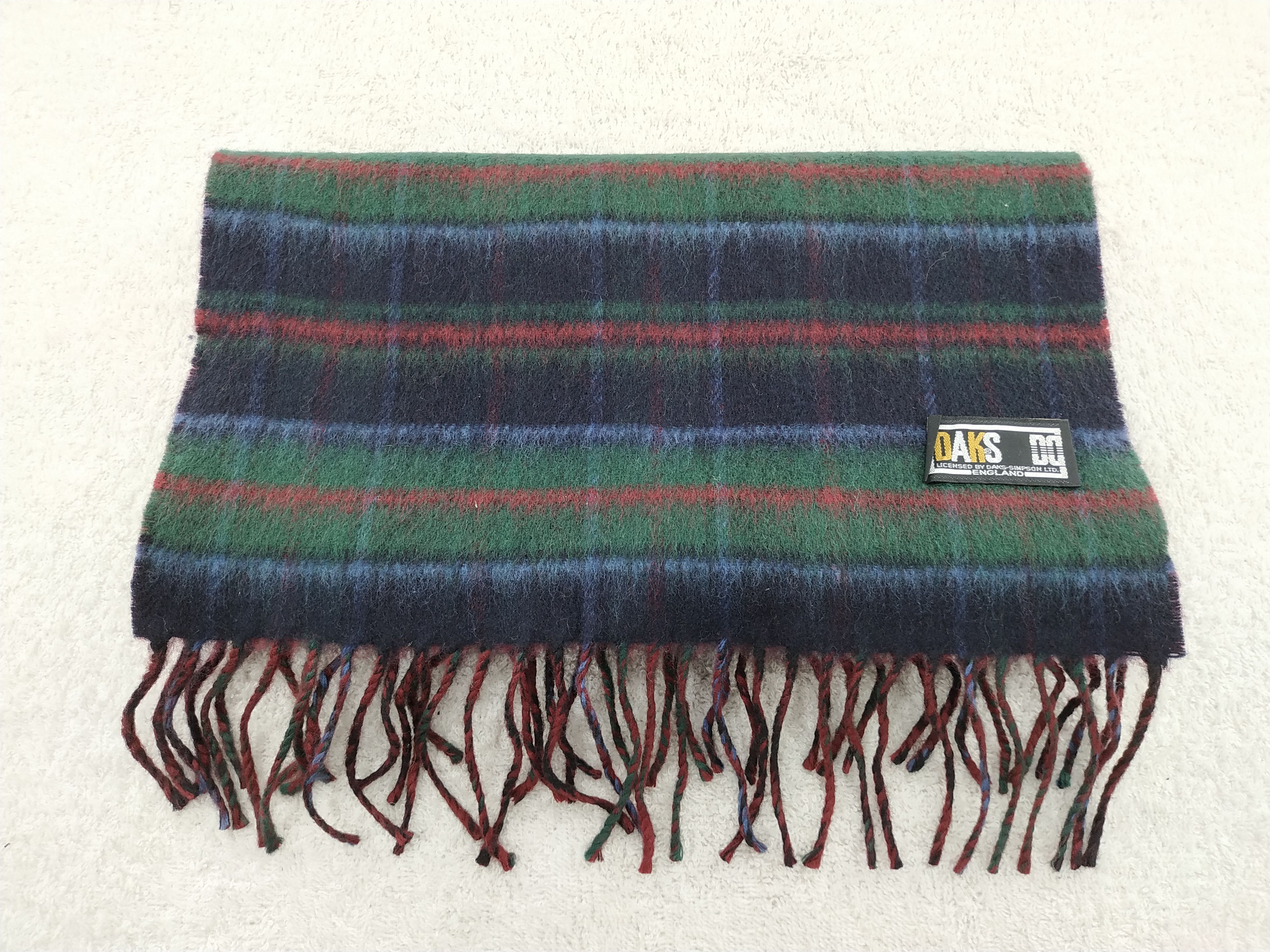 DAKS Vintage Daks Scarf/Muffler/Neckwear MF387A Size ONE SIZE - 3 Thumbnail