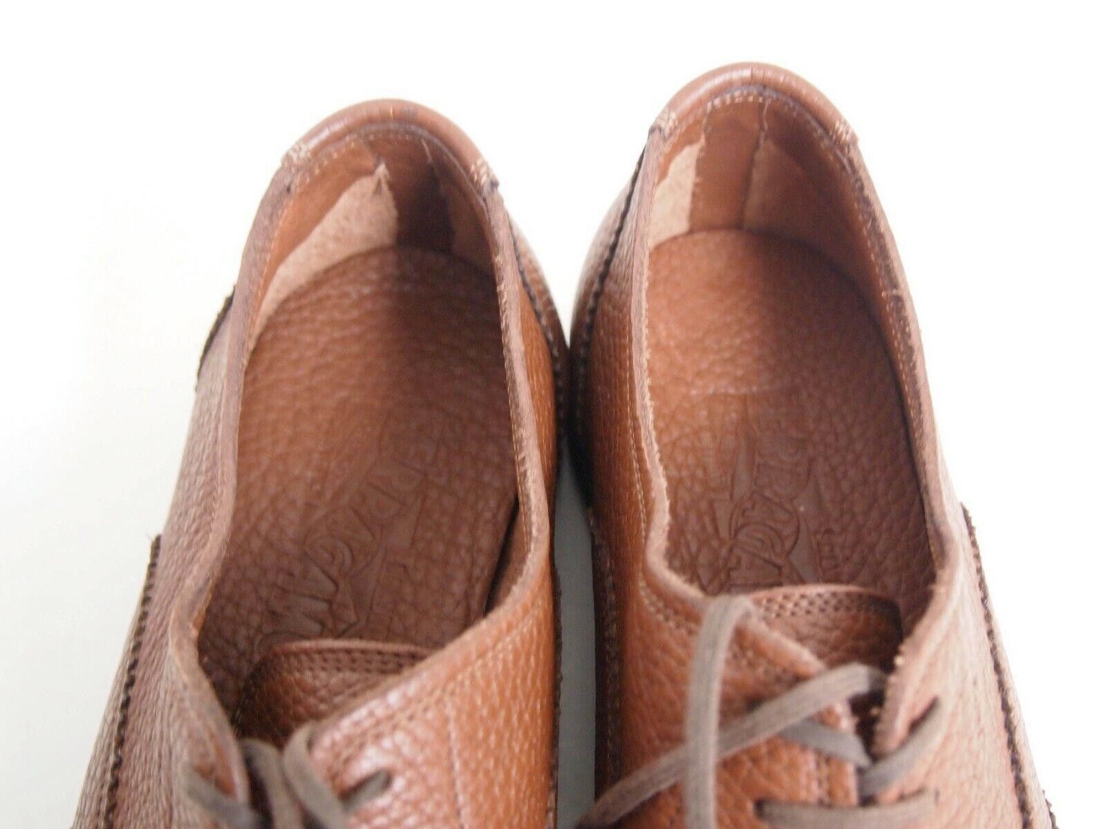 Salvatore Ferragamo Ferragamo Wingtip Oxford Brown Leather US 9.5 EU 42.5 Size US 9.5 / EU 42-43 - 8 Thumbnail