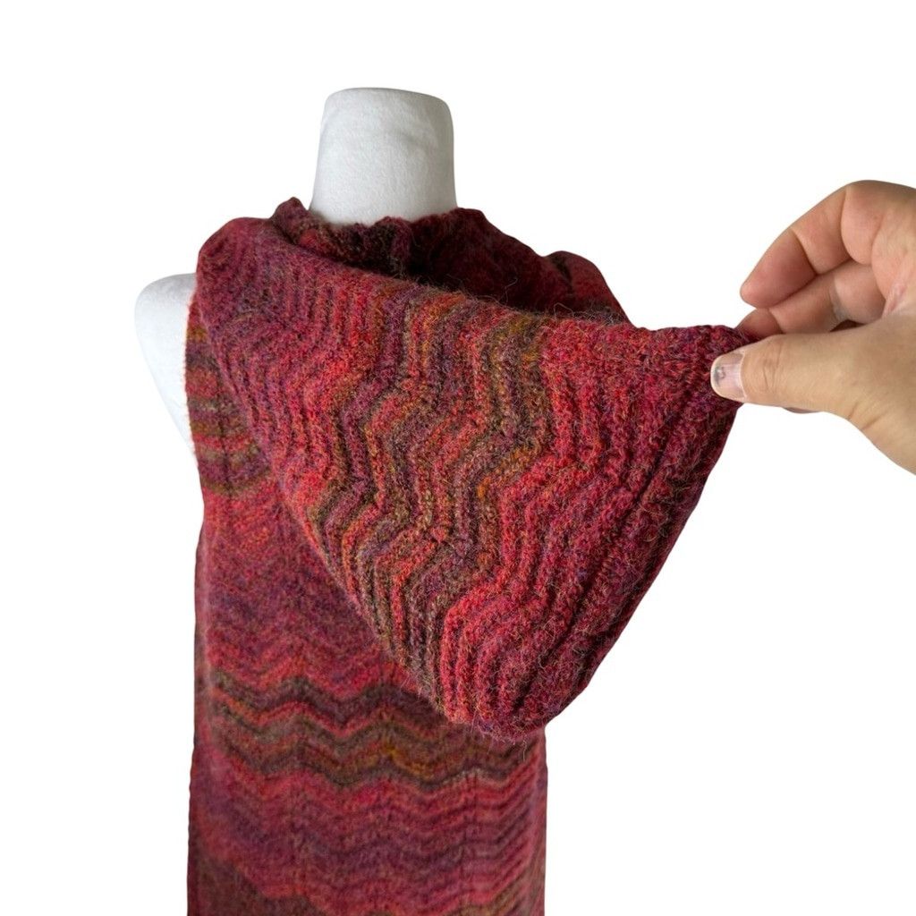 Other KNITIZEN NWOT Women's Reddish Long Sleeveless Sweater Hood M Size M / US 6-8 / IT 42-44 - 1 Thumbnail