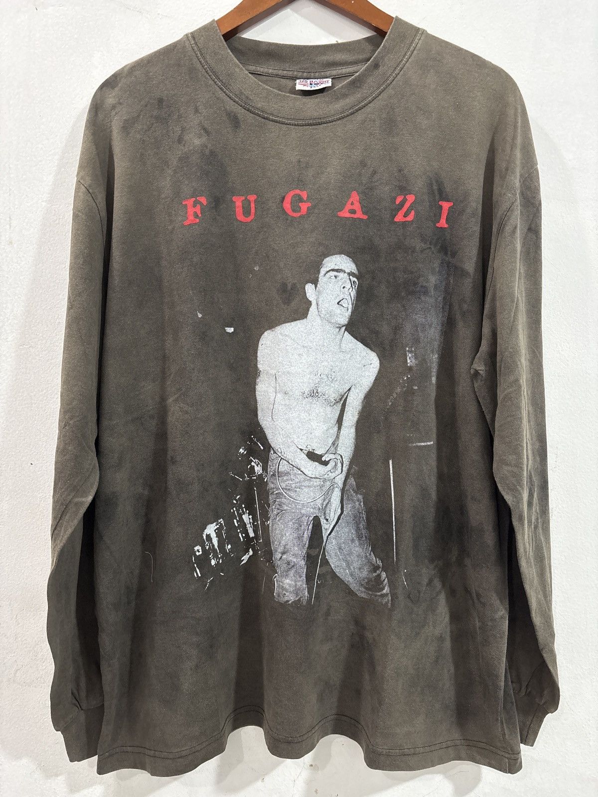 Vintage Boot Fugazi band Faded t-shirt