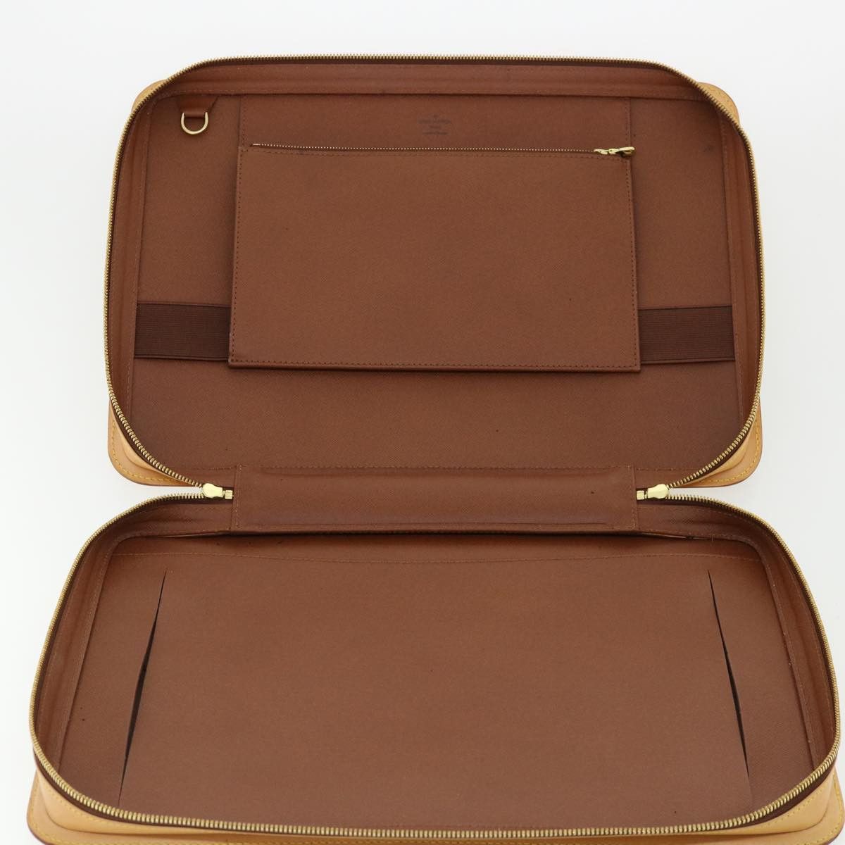Louis Vuitton LOUIS VUITTON Valtec Briefcase Nomad Leather Beige M99071 Size ONE SIZE - 8 Thumbnail