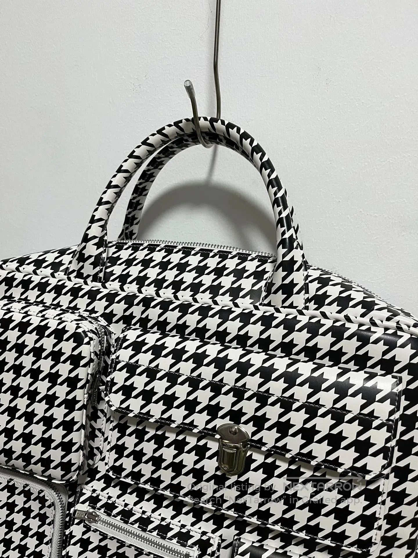 CDG by Comme des Garcons Comme des Garçons Houndstooth Tote Bag. Size ONE SIZE - 3 Thumbnail