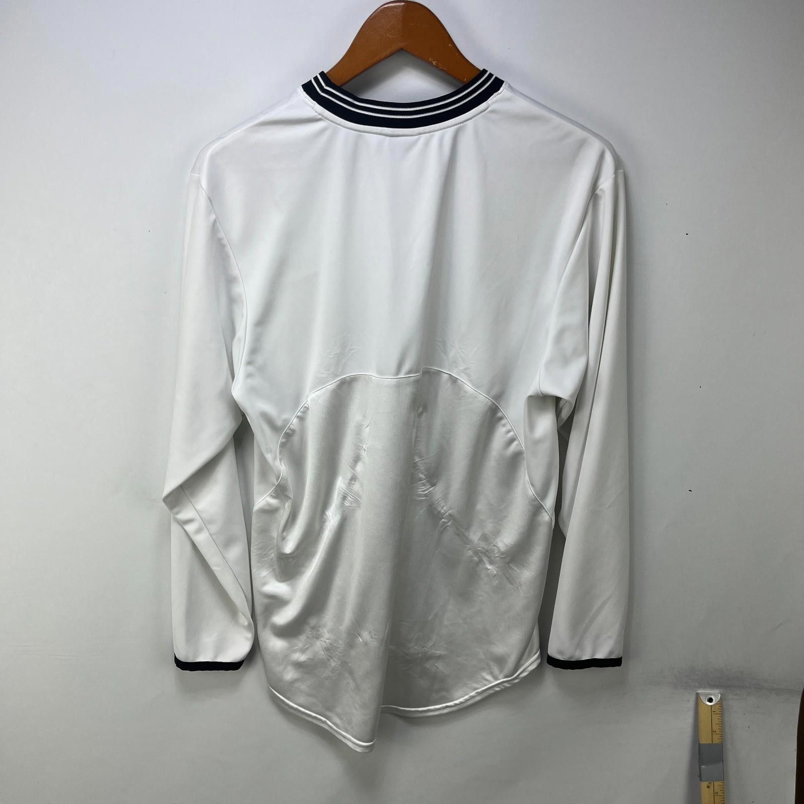 Nike Vintage Nike Soccer Jersey Middle Swoosh Small Size ONE SIZE - 8 Thumbnail